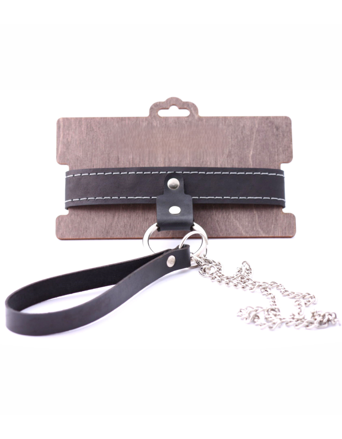 Ошейник однослойный Amoreo BLACK