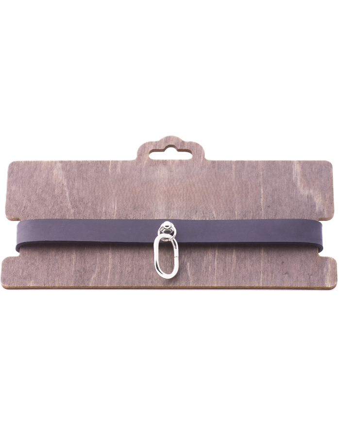 Чокер с кольцом Amoreo BLACK