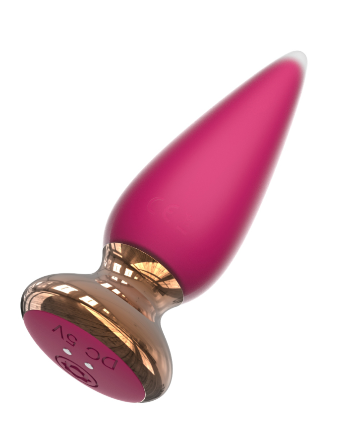 Анальная вибропробка Leto CROSS