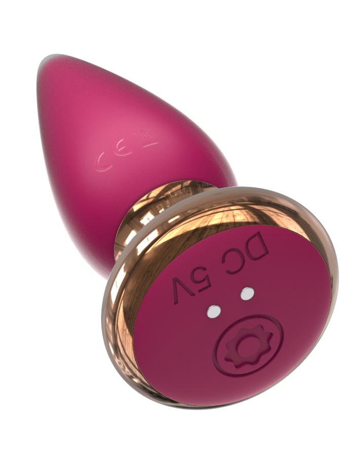 Анальная вибропробка Leto CROSS