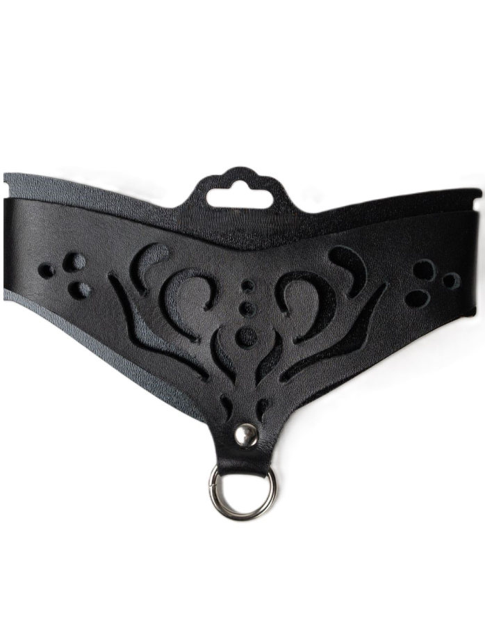 Ошейник ажурный Amoreo BLACK