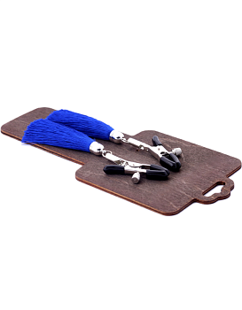 Зажимы для сосков Amoreo ПРИЩЕПКИ BLUE