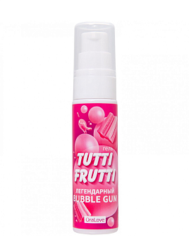 Оральный лубрикант Bioritm TUTTI-FRUTTI, бабл гам