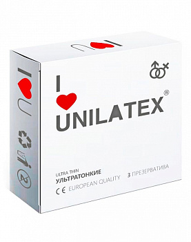 Презервативы тонкие Unilatex ULTRA THIN
