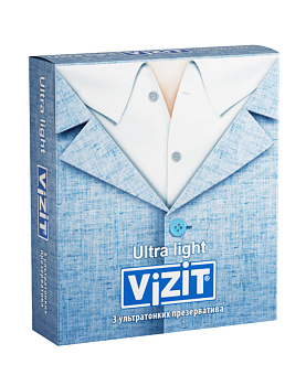 Презервативы тонкие Vizit ULTRA LIGHT