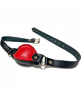Кляп Bdsm-Арсенал BLACK-RED