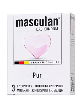 Презервативы тонкие Masculan PUR