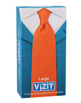 Презервативы большие Vizit LARGE