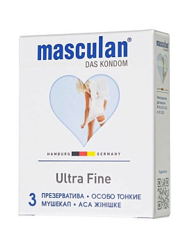 Презервативы тонкие Masculan ULTRA FINE