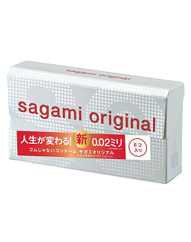 Презервативы полиуретановые Sagami ORIGINAL 0.02