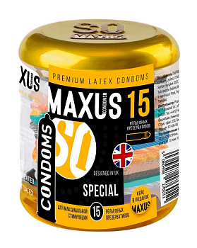 Презервативы с пупырышками Maxus SPECIAL