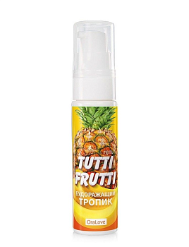 Оральный лубрикант Bioritm TUTTI-FRUTTI, тропик