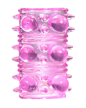 Открытая рельефная насадка Lola Toys RINGS ARMOUR