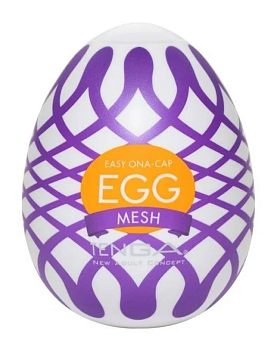 Мастурбатор яйцо Tenga EGG WONDER MESH