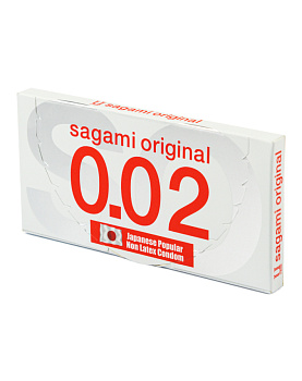 Презервативы полиуретановые Sagami ORIGINAL 0.02