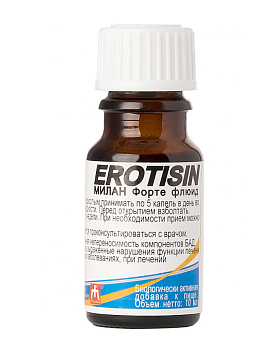 Капли для секса Milan EROTISIN FORTE FLUID