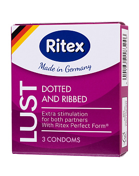 Презервативы с пупырышками Ritex LUST