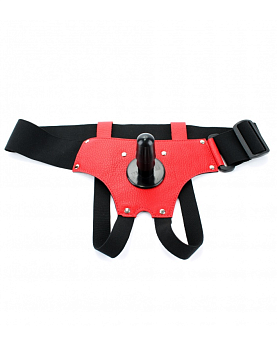 Трусы для страпона Bdsm-Арсенал BLACK-RED