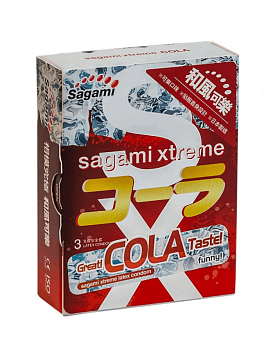 Презервативы со вкусом Sagami XTREME COLA