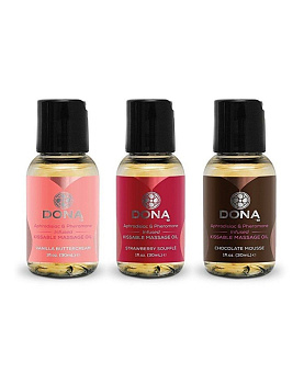 Набор масел для массажа Dona LET ME KISS YOU