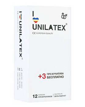 Презервативы со вкусом Unilatex MULTIFRUITS