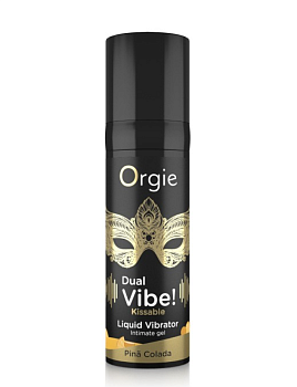 Жидкий вибратор Orgie DUAL VIBE! PINA COLADA