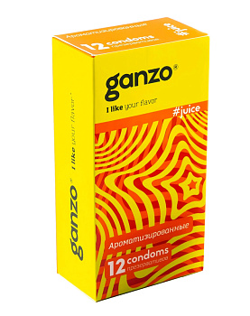 Презервативы со вкусом Ganzo JUICE
