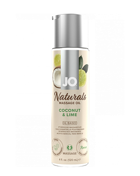 Масло для массажа System Jo COCONUT & LIME