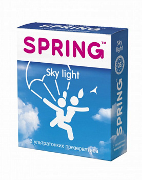 Презервативы тонкие Spring SKY LIGHT