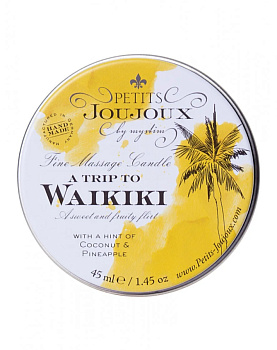 Массажная свеча Petits Joujoux TRIP TO THE WAIKIKI