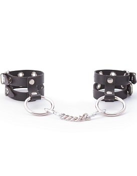 Наручники однослойные Amoreo BLACK