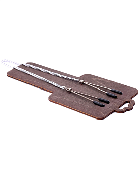 Зажимы для сосков Amoreo ВИЛКИ GREY