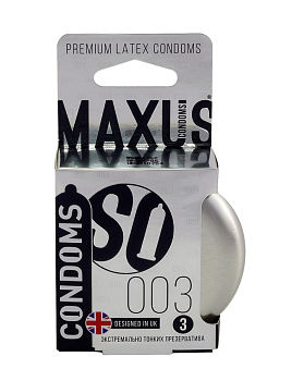 Презервативы тонкие Maxus 003