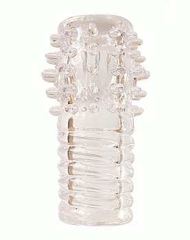 Открытая рельефная насадка Eroman CRYSTAL SLEEVE