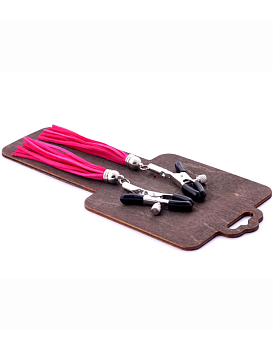 Зажимы для сосков Amoreo ПРИЩЕПКИ PINK