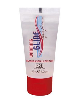 Возбуждающий лубрикант Hot WARMING GLIDE