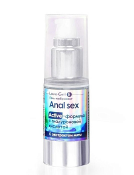 Анальный лубрикант Bioritm LOVEGEL E, охлаждающий