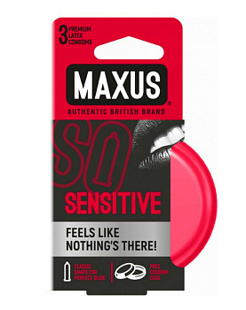 Презервативы тонкие Maxus ULTRA THIN X-EDITION