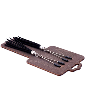 Зажимы для сосков Amoreo ВИЛКИ BLACK