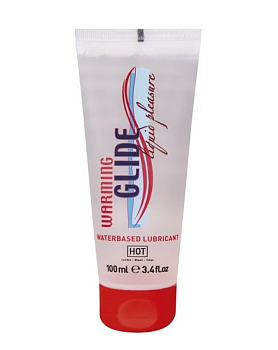 Возбуждающий лубрикант Hot WARMING GLIDE