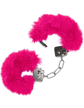Наручники с мехом Funny Steel FLUFFY