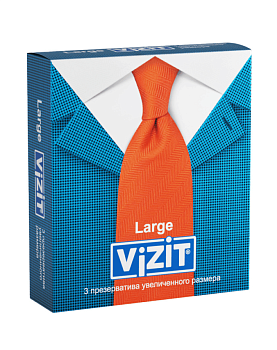 Презервативы большие Vizit LARGE