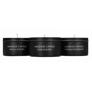 Набор масел для массажа Shotsmedia OUCH! MASSAGE CANDLE SET