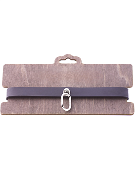 Чокер с кольцом Amoreo BLACK