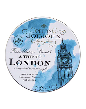 Массажная свеча Petits Joujoux TRIP TO LONDON
