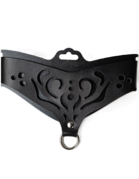 Ошейник ажурный Amoreo BLACK