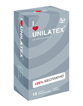 Презервативы с кольцами Unilatex RIBBED