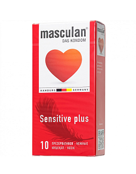 Презервативы розовые Masculan SENSITIVE